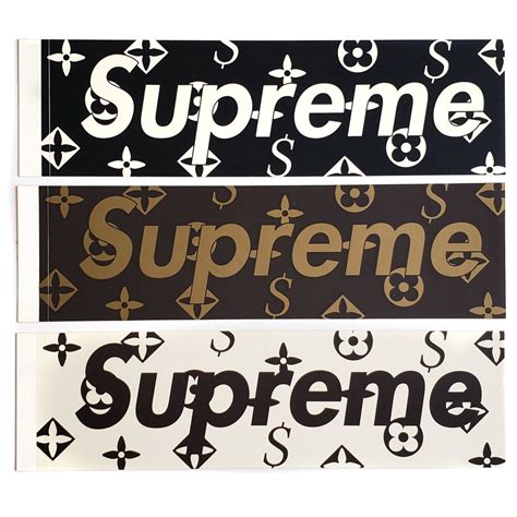 louis vuitton supreme sticker|Louis Vuitton stickers for wall.